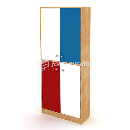 ESTANTE ALTO DOS PUERTAS
