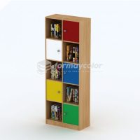 ESTANTE ALTO CON PUERTAS