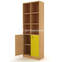 ESTANTE ALTO CON PUERTAS