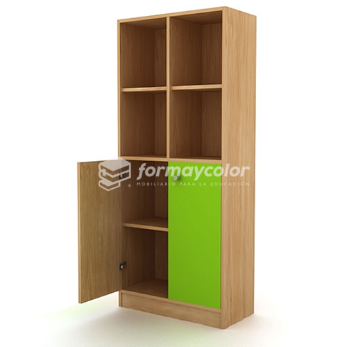 ESTANTE MEDIANO CON PUERTAS