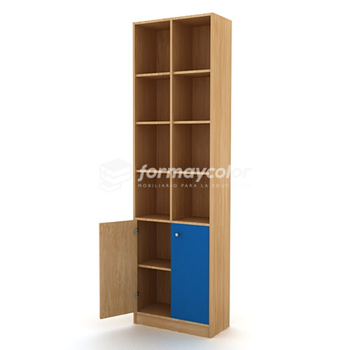ESTANTE EXTRA ALTO CON PUERTAS