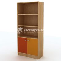 ESTANTE ALTO CON PUERTAS