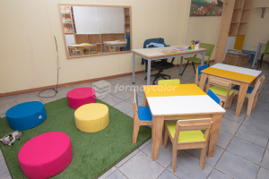Sala PIE con mobiliario