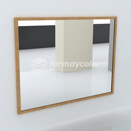 Espejo acrílico de seguridad.