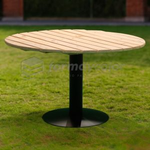 Mesa Circular para Terraza Grande