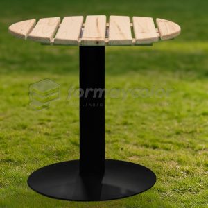 Mesa Circular para Terraza Pequeño