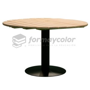 Mesa Circular para Terraza Grande