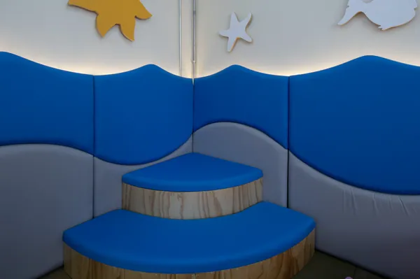 Grada de descanso · Sala de Calma y Sensorial, Escuela Santa Teresita de Independencia